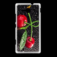 Coque Sony Xpéria SP Duo de Cerises sous la pluie