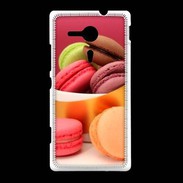 Coque Sony Xpéria SP Jolis macarons 
