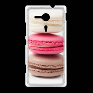 Coque Sony Xpéria SP Trio de macarons 100