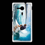 Coque Sony Xpéria SP Surfer dans un rouleau