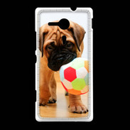 Coque Sony Xpéria SP Bull mastiff chiot