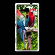 Coque Sony Xpéria SP Couple de macaw