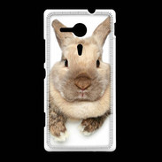 Coque Sony Xpéria SP Portrait de lapin