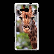 Coque Sony Xpéria SP Portrait d'une Giraffe