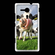 Coque Sony Xpéria SP Humour vache 10