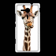 Coque Sony Xpéria SP Girafe Humour