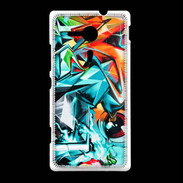 Coque Sony Xpéria SP Graffiti abstrait