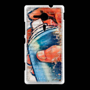 Coque Sony Xpéria SP Bombe graffiti