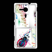 Coque Sony Xpéria SP Abstract musique