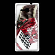Coque Sony Xpéria SP Accordéon