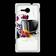 Coque Sony Xpéria SP Passion Accordéon