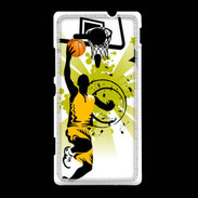 Coque Sony Xpéria SP Basketteur en dessin