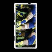 Coque Sony Xpéria SP Mêlée de rugby