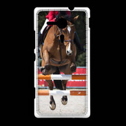 Coque Sony Xpéria SP Saut d'obstacle