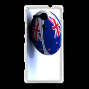 Coque Sony Xpéria SP Ballon de rugby Nouvelle Zélande