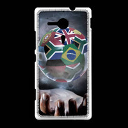 Coque Sony Xpéria SP Planète Football