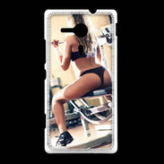 Coque Sony Xpéria SP Musculation féminine 2