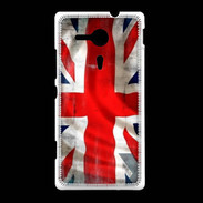 Coque Sony Xpéria SP Drapeau anglais grunge