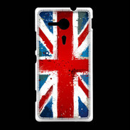 Coque Sony Xpéria SP Tag Drapeau Anglais