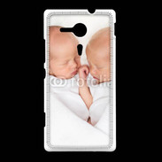 Coque Sony Xpéria SP Duo de bébés qui dorment 2