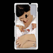 Coque Sony Xpéria SP Maman avec ses bébés