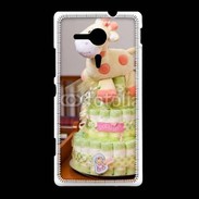 Coque Sony Xpéria SP Gateau de couches