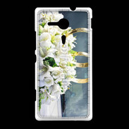 Coque Sony Xpéria SP Composition florale mariage