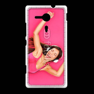 Coque Sony Xpéria SP Femme asiatique glamour qui danse
