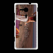 Coque Sony Xpéria SP Danseuse orientale dune désert