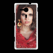 Coque Sony Xpéria SP Femme orient 1