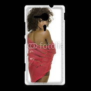 Coque Sony Xpéria SP Femme africaine glamour et sexy
