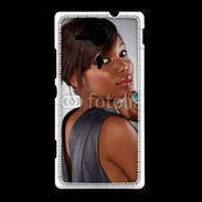 Coque Sony Xpéria SP Femme africaine glamour et sexy 2