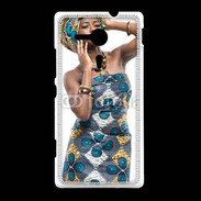 Coque Sony Xpéria SP Femme Afrique 4