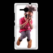 Coque Sony Xpéria SP Fillette africaine glamour