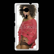 Coque Sony Xpéria SP Femme africaine glamour et sexy 5