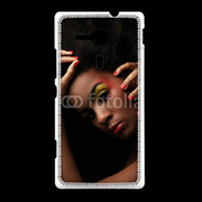 Coque Sony Xpéria SP Femme africaine glamour et sexy 6