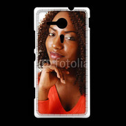 Coque Sony Xpéria SP Femme afro glamour 2