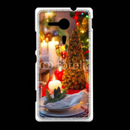 Coque Sony Xpéria SP Table de Noël