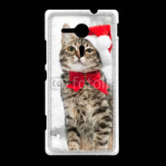 Coque Sony Xpéria SP Chat Noël 2