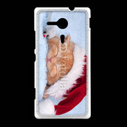 Coque Sony Xpéria SP Chaton Noël 2