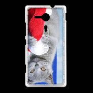 Coque Sony Xpéria SP Chat Noël 6