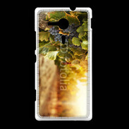 Coque Sony Xpéria SP Pied de vigne en automne