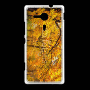 Coque Sony Xpéria SP Arbres en automne