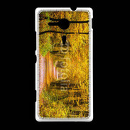 Coque Sony Xpéria SP Forêt automne