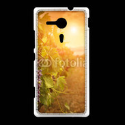 Coque Sony Xpéria SP Automne, vignes, couché de soleil