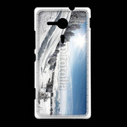 Coque Sony Xpéria SP paysage d'hiver 3