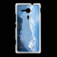 Coque Sony Xpéria SP Montagne enneigée