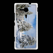 Coque Sony Xpéria SP Route enneigée