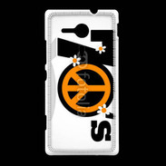 Coque Sony Xpéria SP Hippie années 70