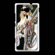 Coque Sony Xpéria SP Flower power 5